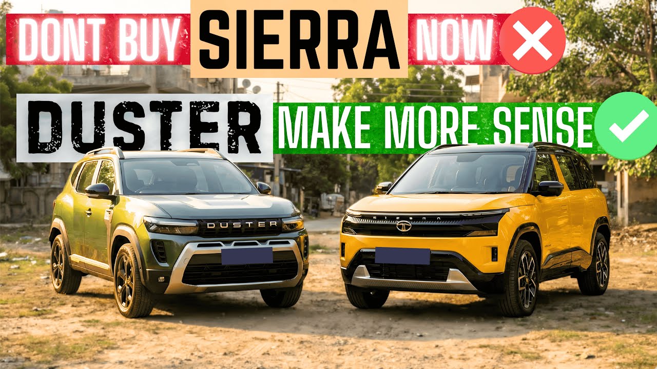 New Renault Duster vs Tata Sierra | Does Duster Hybrid Really Make Sense?