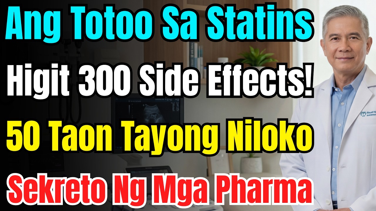 Statins: Gamot O Lason? Sinisira Nito Ang Utak At Kalamnan. 300+ Side Effects Na Itinatago Nila.