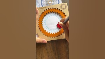 Spirograph Design #oddlysatisfying #relaxing #spirograph #design #satisfying #art