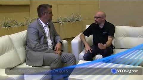 VeeamON 2015: VMblog Video Interview with Doug Hazelman of Veeam