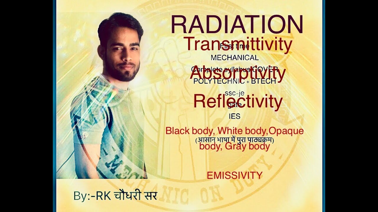 transmittivity,absorptivity and Reflectivity/ black body, white body/Emissivity in Hindi (lecture-2)