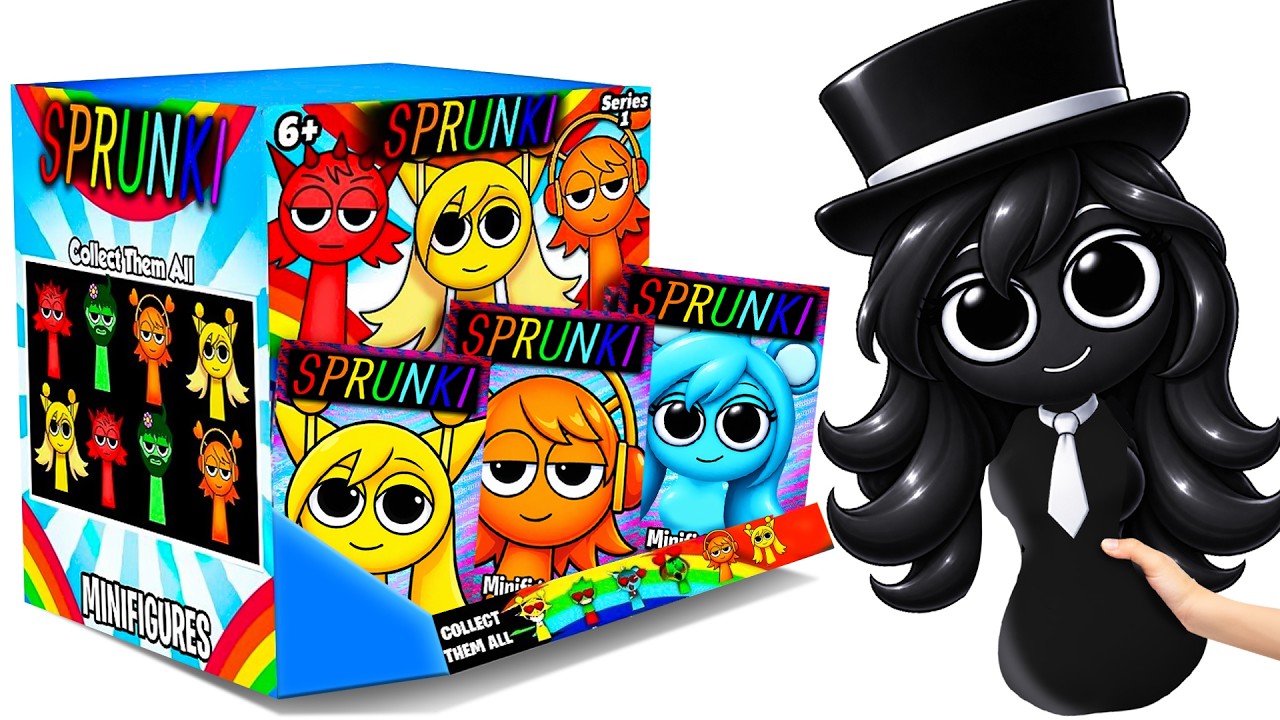 The COOLEST Sprunki GENDER SWAP MYSTERY BOX! NEW GIRL Oren & SIMON, SPRUNKI GIRLS Minifigures