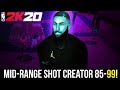MID-RANGE SHOT CREATOR GAMEPLAY + BUILD VIDEO! ONE OF THE BEST ISO BUILDS IN NBA 2K20!