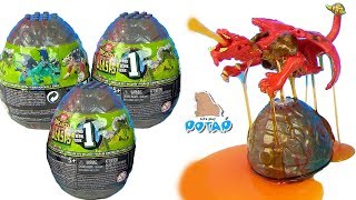 #Яйца с сюрпризом! Слайм + Драконы Мутанты Surprise Eggs! Breakout Beasts #Мультик для детей #Яйца с сюрпризом! Слайм + Драконы Мутанты Surprise Eggs! Breakout Beasts #Мультик для детей