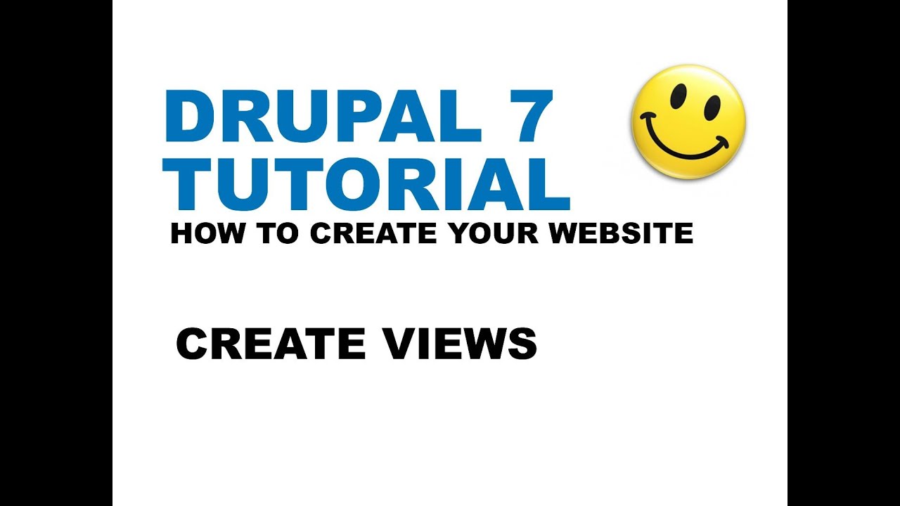 Drupal 7 Tutorial - Create Views - How to create your website ...