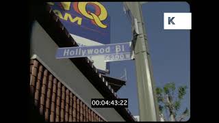 1980s Hollywood Boulevard, Capitol Records, LA from 35mm