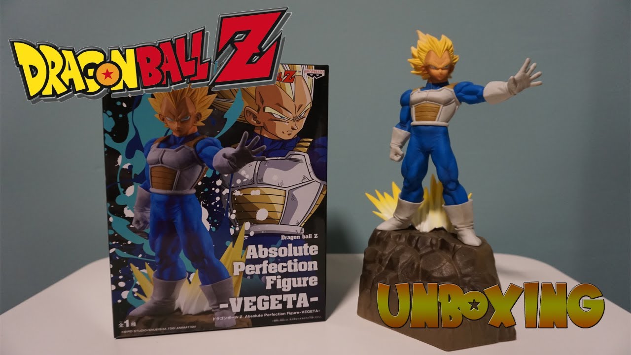 Figura VEGETA - ABSOLUTE PERFECTION FIGURE  | BANPRESTO | UNBOXING de COMPRAS DRAGON BALL