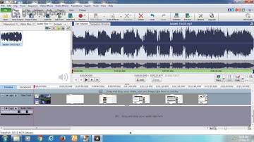 how to change audio in pc with the help of video pad