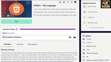 Infosys Springboard | HTML5 The Language | Assessment 100% Working Answers |4K #infosys #springboard