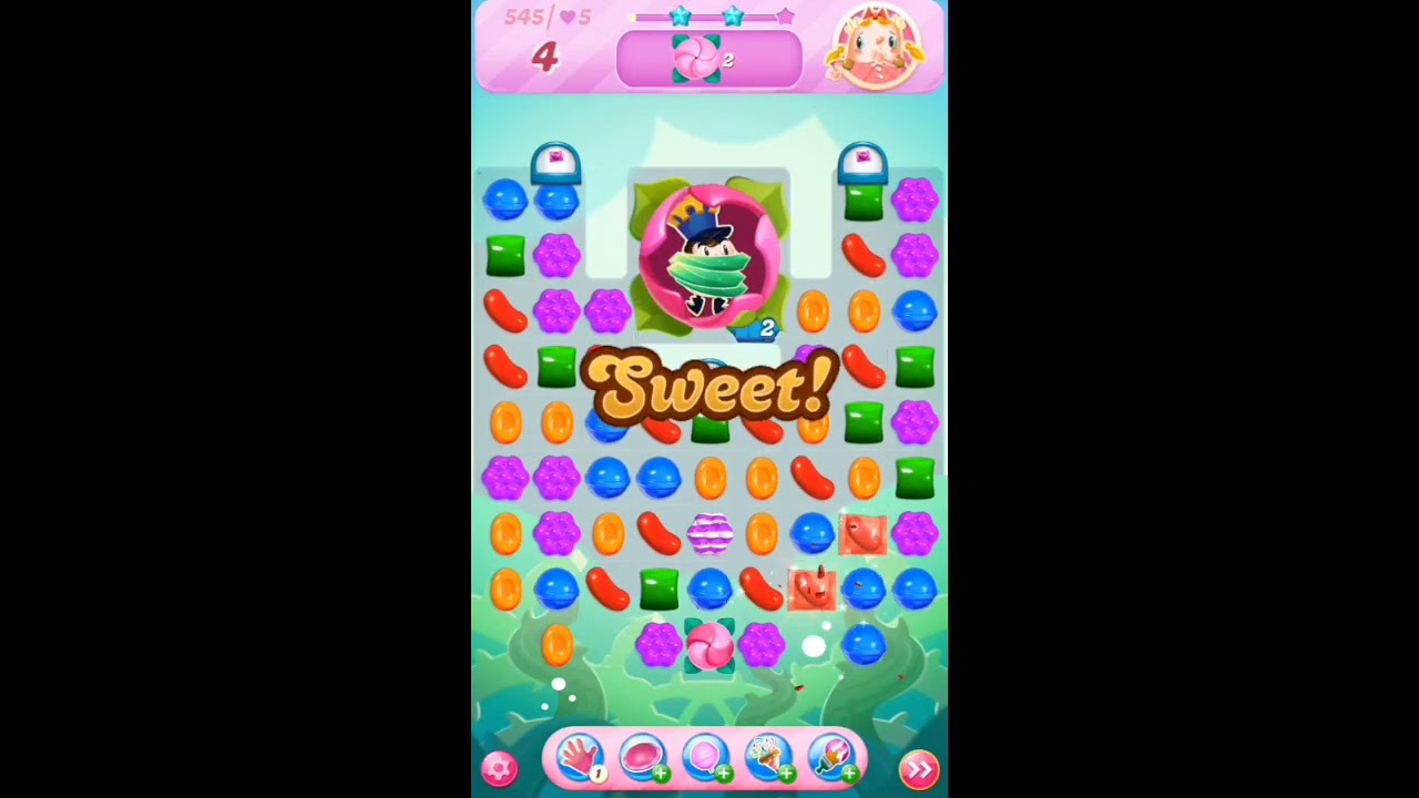 Candy Crush Saga - Petal Peril Intro and Phase 1, Rescue Jean-Luc