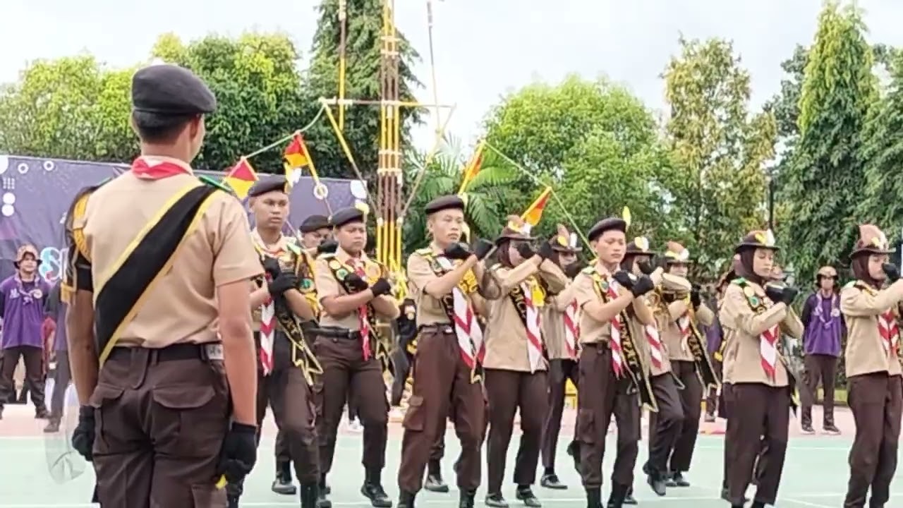 Parade Pramuka SMA NEGERI 15 BONE keren