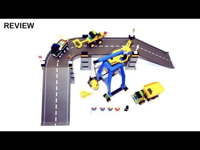 Indtil nu Diskriminere Salme LEGO Town - Highway Construction - Set 6600 - Review - YouTube