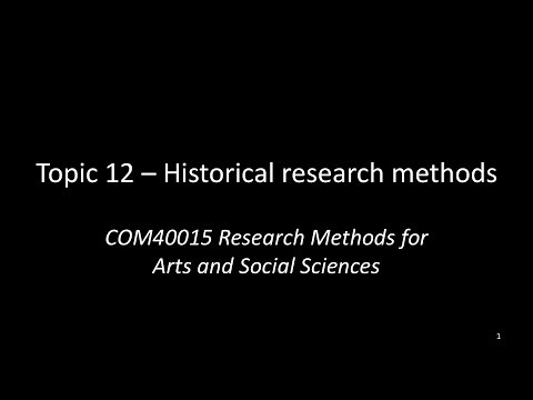 Video: Methodology 