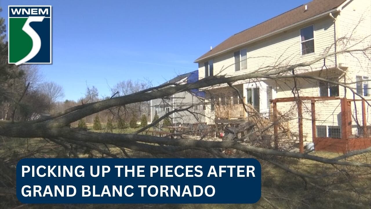 Picking up the pieces after Grand Blanc EF-2 tornado - YouTube