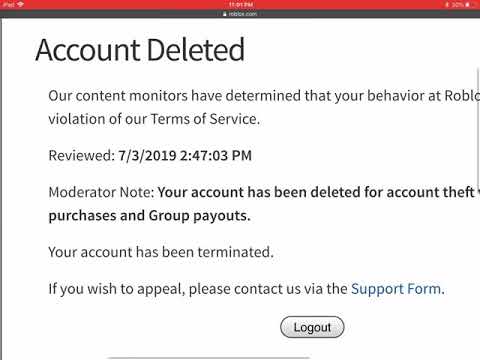My Roblox Account Got Deleted And I Did Nothing Youtube - group payouts roblox