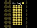 Spot the Odd Emoji Fast ⏱️ | Emoji Challenge Part 8 | Can You Win? #find #mindgames