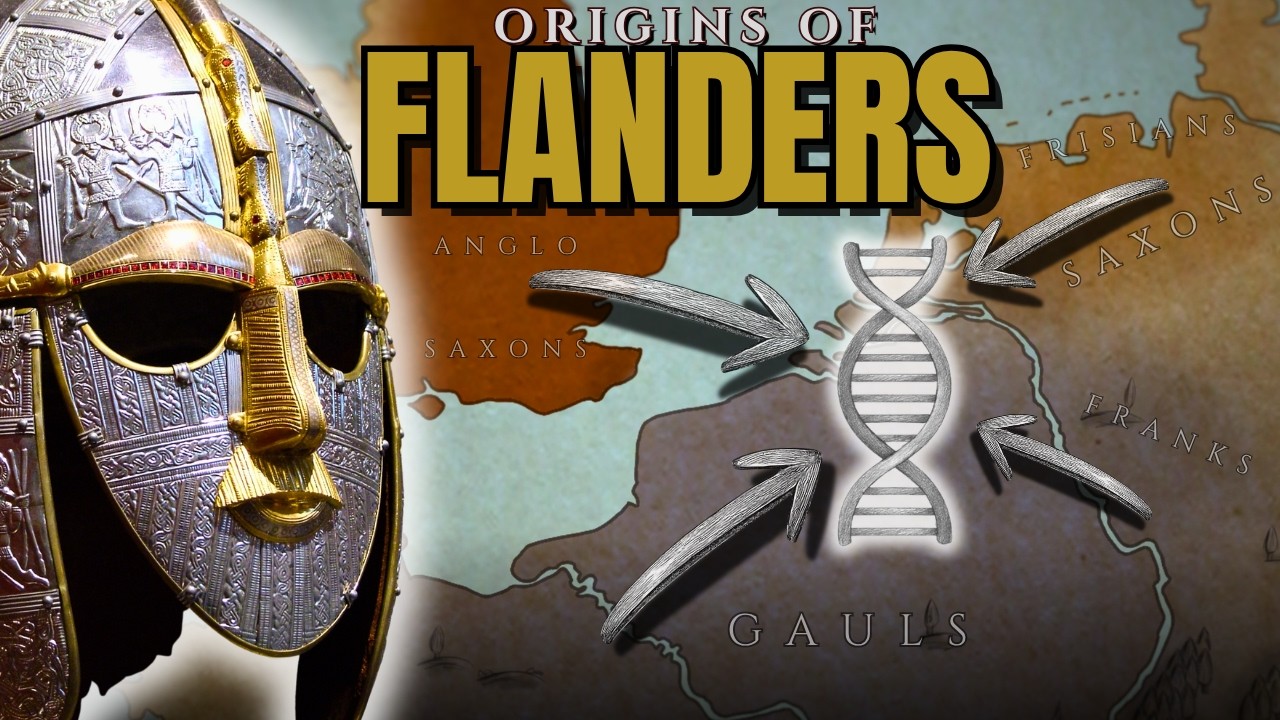 Frisians, Franks, or Anglo-Saxons? Genetics of Flanders - YouTube