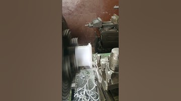 ppc tube traning in lathe machine.   Shiv engineering