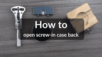 No.8 - How to open screw-in case back - SM Timepiece DIY #watches #diyprojects