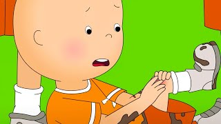 Caillou's Knee Injury | Caillou Cartoon