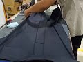 Iron after topstitch outseam + add interlining side vent UA#1352031