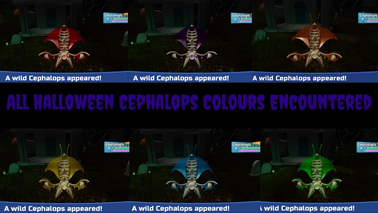 RedHero on X: First person to tell me how many eyes my soul burst  cephalops has gets 3 alphas #LoomianLegacy  / X