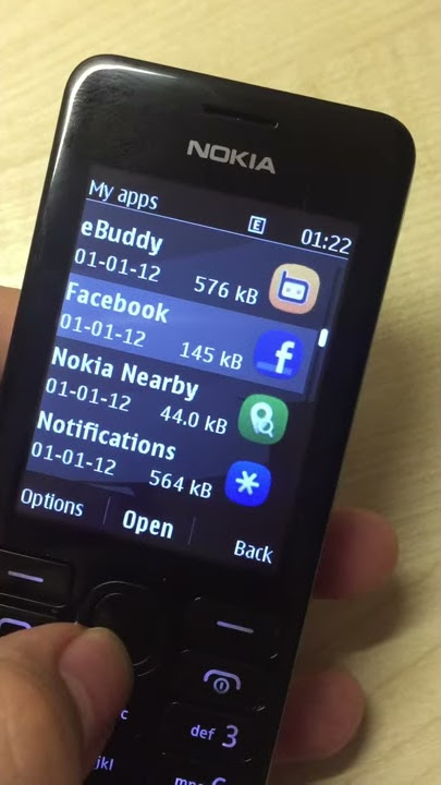 The Nokia 206 phone is so classic😂