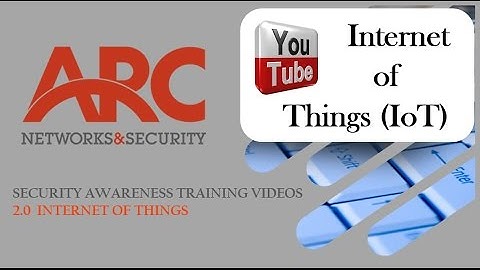 2.0 Internet of Things (IoT) Security Awareness Training Videos