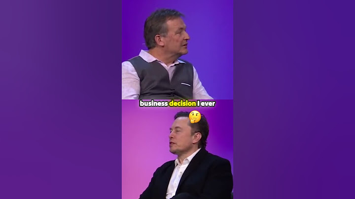 Elon Musk Reveals His Worst Business Decision Ever | Exclusive Interview Clip