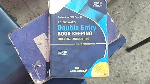 Double Entry Book keeping | XIth Accountancy | Single Entry System | Q5,6,7 | Ts grewal solution