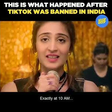 vaaste dhvani bhanushali This is what happens after tiktok was