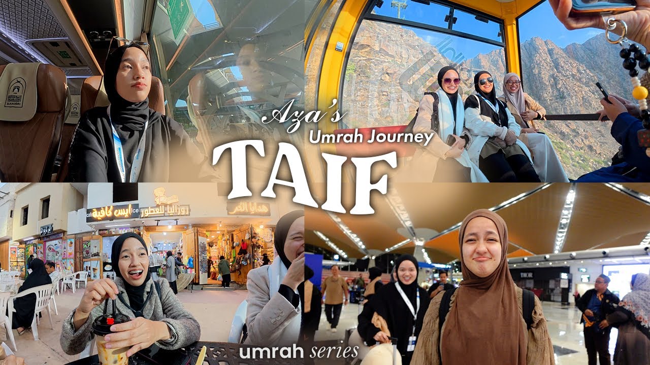 pergi TAIF masa musim SEJUK ?! #part1 | Umrah Series #VLOG