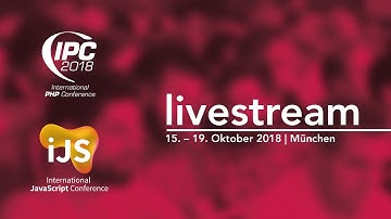 International JavaScript Conference Livestream: Angular, React, Vue and Co. – peacefully united?