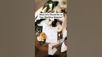 What Info Should Be On Your Wedding Website? 👩‍💻🔔 #weddingwebsite
