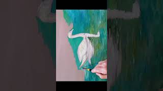 Timelapse Swan Art -