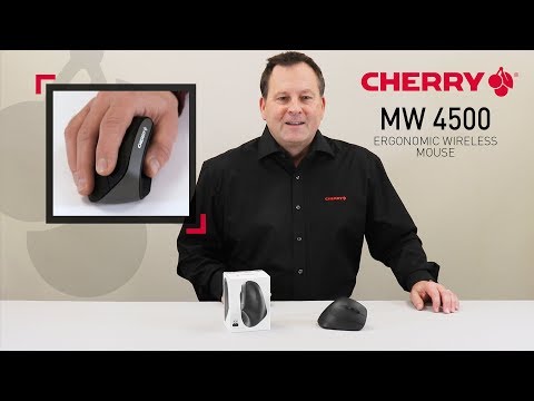 CHERRY MW 4500 Ergonomic Wireless Mouse