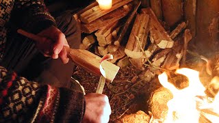 Welcome to the WINTER CABIN❄️Relaxing Bushcraft in my Forest Shelter (Full Version)