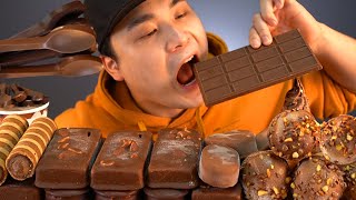 Craving for sweets, so chocolate special Mukbang~!! Real sound eating Mukbang(Eating Show)