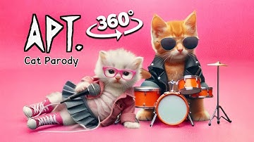 360º VR ROSÉ & Bruno Mars - APT / All Cat Version