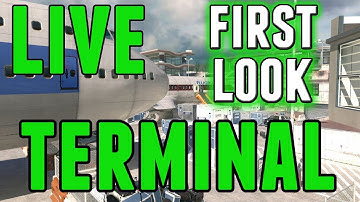 MW3: "New Map Terminal Live First Look" Teammate "MOAB" | Chaos