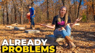 Tiny House FOUNDATION Problems / Trespassers TRASHED our Camper!