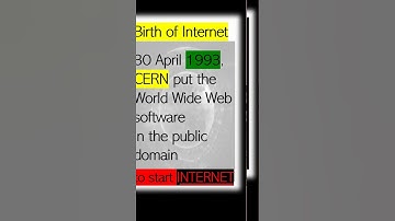 First Web Browser | First Website | Tim Berners-Lee | Birth of Internet | #shorts
