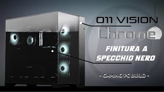 Lian Li O11 VISION  CHROME! GAMING PC BUILD, Intel i7-13700K, ASUS TUF RTX 4080 16GB