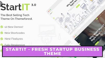 Startit - Fresh Startup Business Theme | Step By Step Guide installation and demo content import