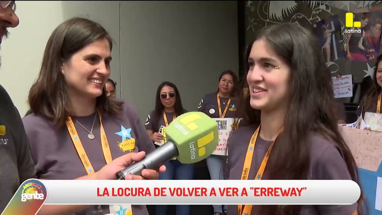 ERREWAY CLUB OFICIAL PERÚ 🇵🇪 Y SU HISTORIA EN ARRIBA MI GENTE - Latina