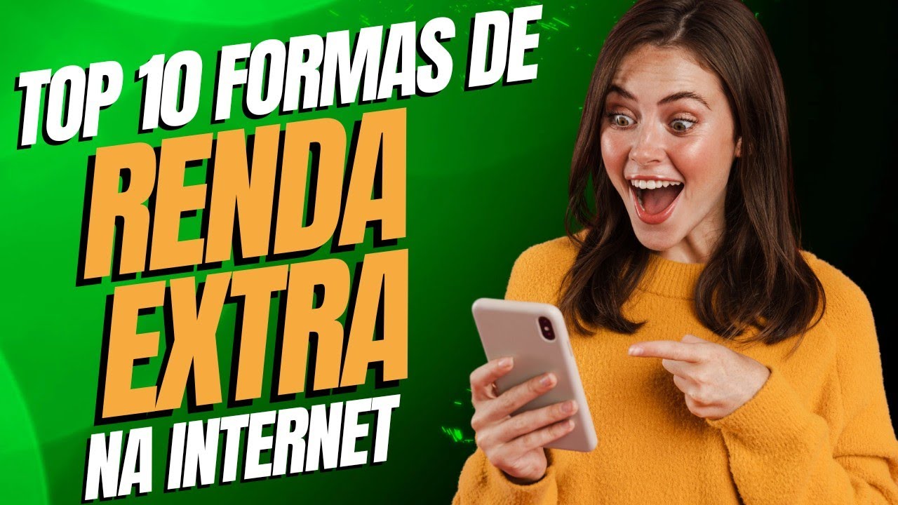 10 FORMAS REAIS DE FAZER RENDA EXTRA NA INTERNET - YouTube