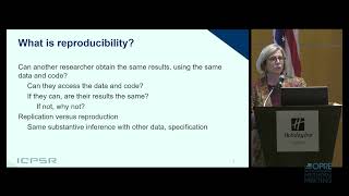 Reproducibility