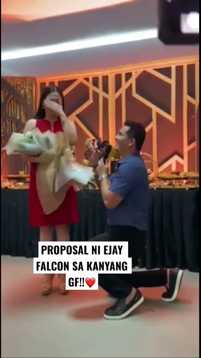 PROPOSAL NI VICE GOV. EJAY FALCON SA KANYANG GF!! @EjayFalconPBBTEP  #pbb #showbiz