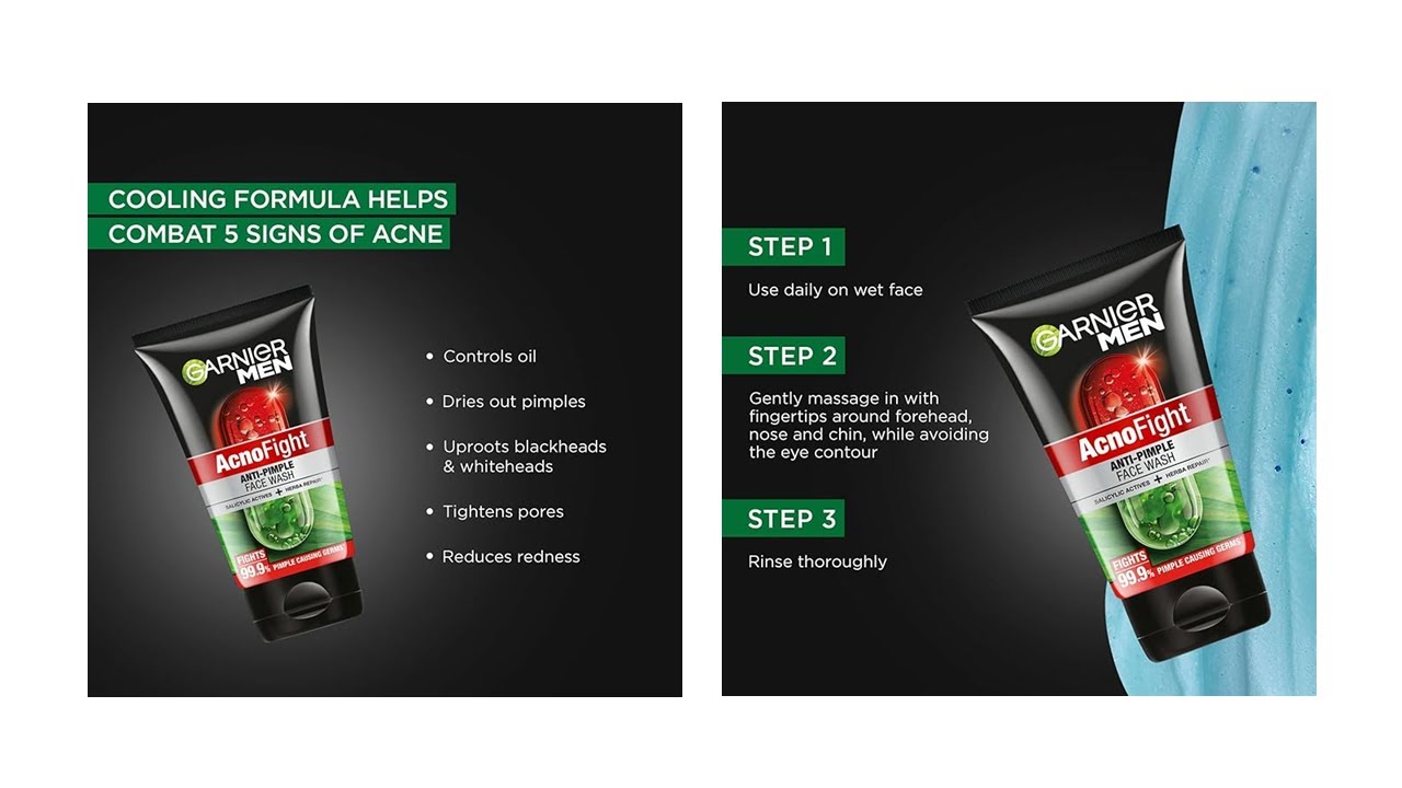 Unboxing Garnier Men, Anti-Pimple Face Wash | Pros and Cons | TPG