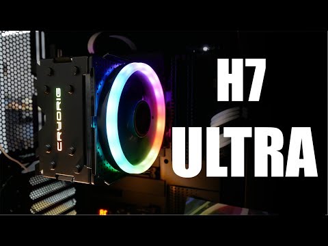 Cryorig's new H7 ULTRA RGB CPU cooler and other cool products - Computex 2018